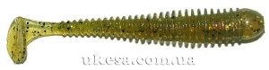 Віброхвіст Crazy Fish Vibro Worm 5см 01 Olive