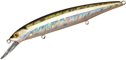 Воблер Bassday Mogul Minnow 110SP #SB-304 Silver Black OB