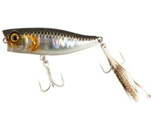 Воблер Jackall Chubby Popper 42F HL Silver-Black
