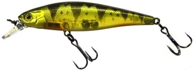 Воблер Jackall Squad Minnow 95Sp Ghost G Perch 14г 0.8-1.5м