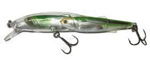 Воблер LiveTarget Glass Minnow BaitBall 120Sp 952 Silver-Green