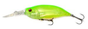 Воблер Megabass IXI Shad Type-3 LBOII 57F Clear Lime Chart