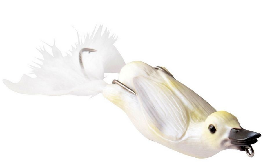 Воблер Savage Gear 3D Hollow Duckling Weedless 75mm #04 White