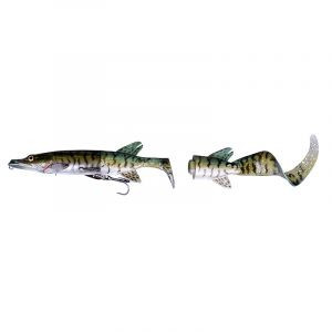 Воблер Savage Gear 3D Hybrid Pike 170SS 07-Green Silver Pike