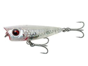 Воблер Savage Gear 3D Minnow Popper 43F Crystal White