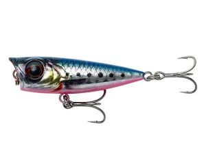 Воблер Savage Gear 3D Minnow Popper 43F Pink Belly Sardine Php