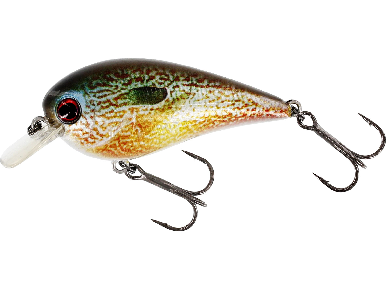 Воблер Westin BassBite 1.5 Squarebill 6cm 13g Floating Real Pumpkinseed