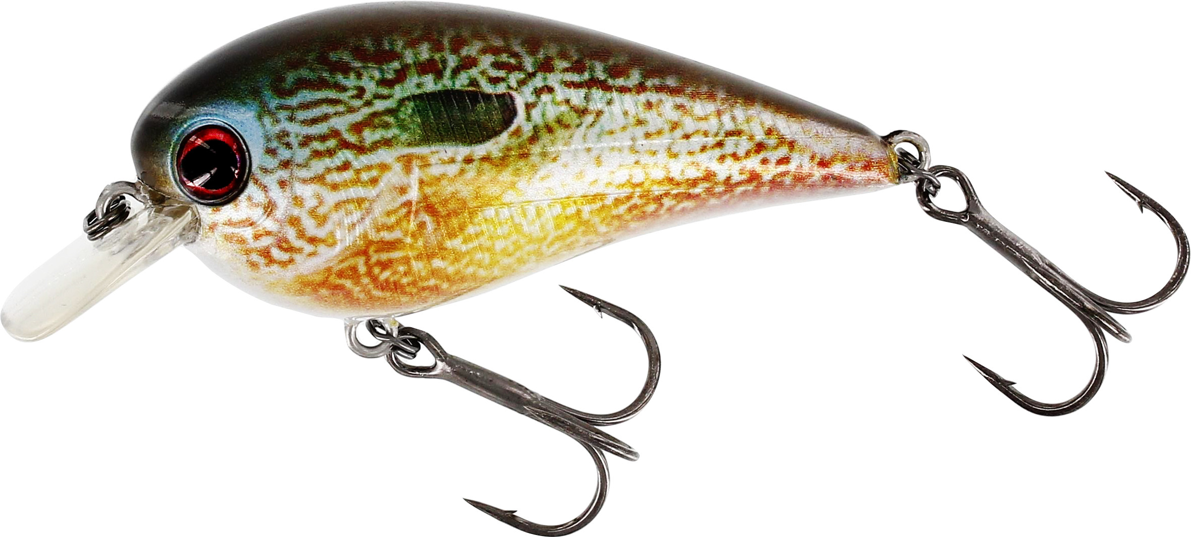 Воблер Westin BassBite 2.5 Squarebill 7cm 16g Floating Real Pumpkinseed