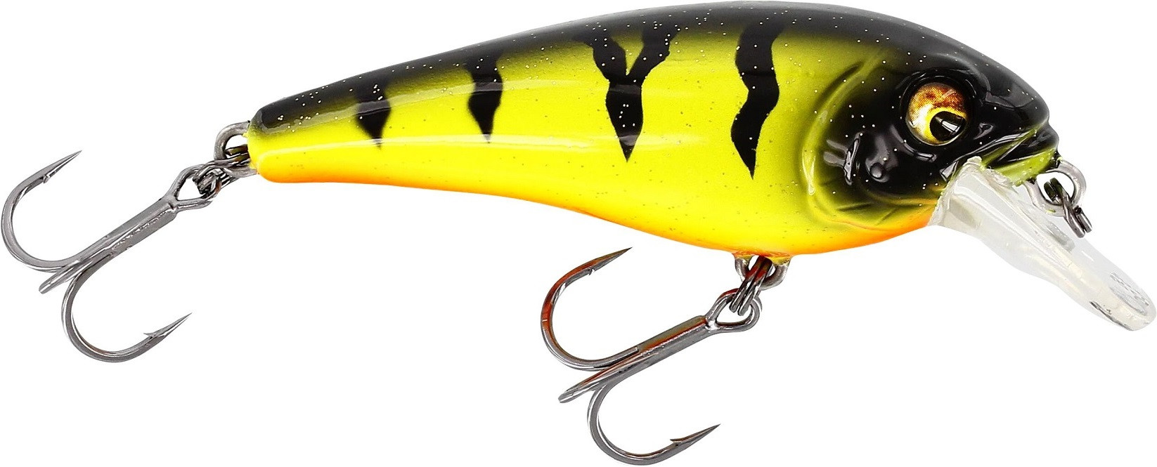 Воблер Westin BullyBite Crankbait 7cm 15g Floating Fire Perch