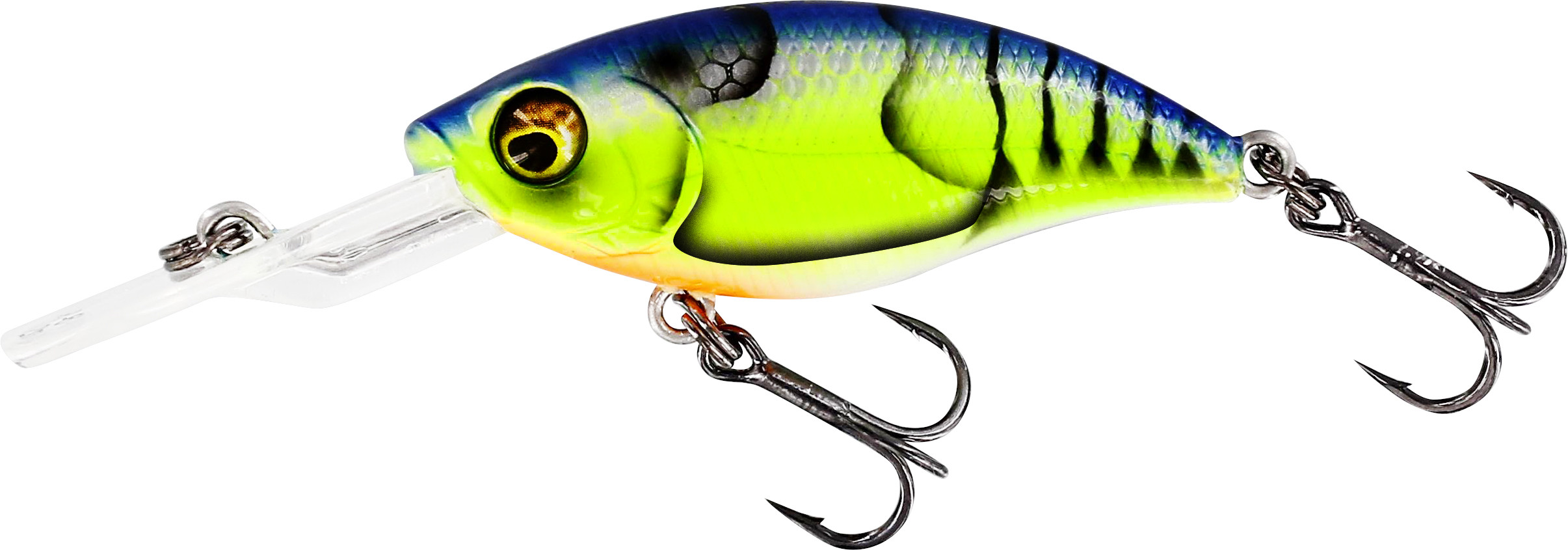 Воблер Westin BuzzBite Crankbait 5cm 6g (SP) Chartreuse Blue Craw