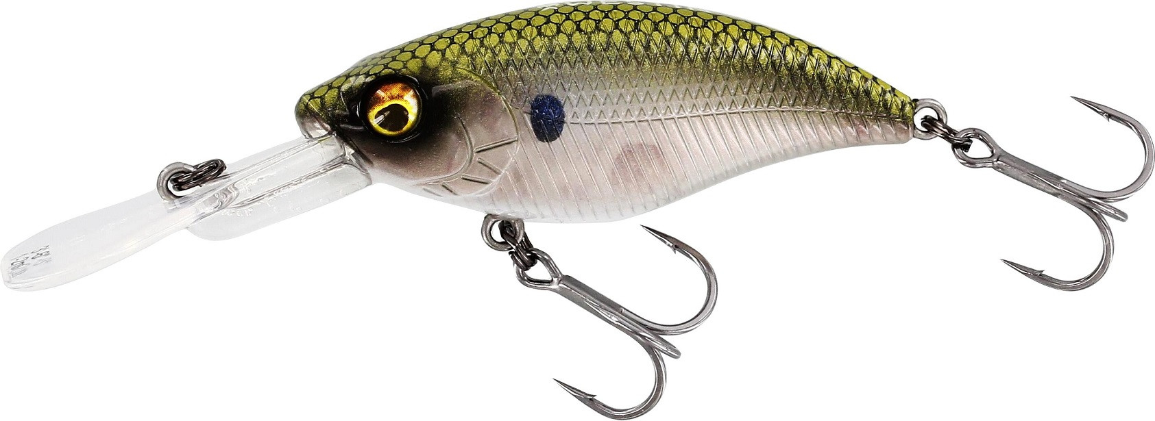 Воблер Westin BuzzBite Crankbait 5cm 6g Suspending Green Ghost