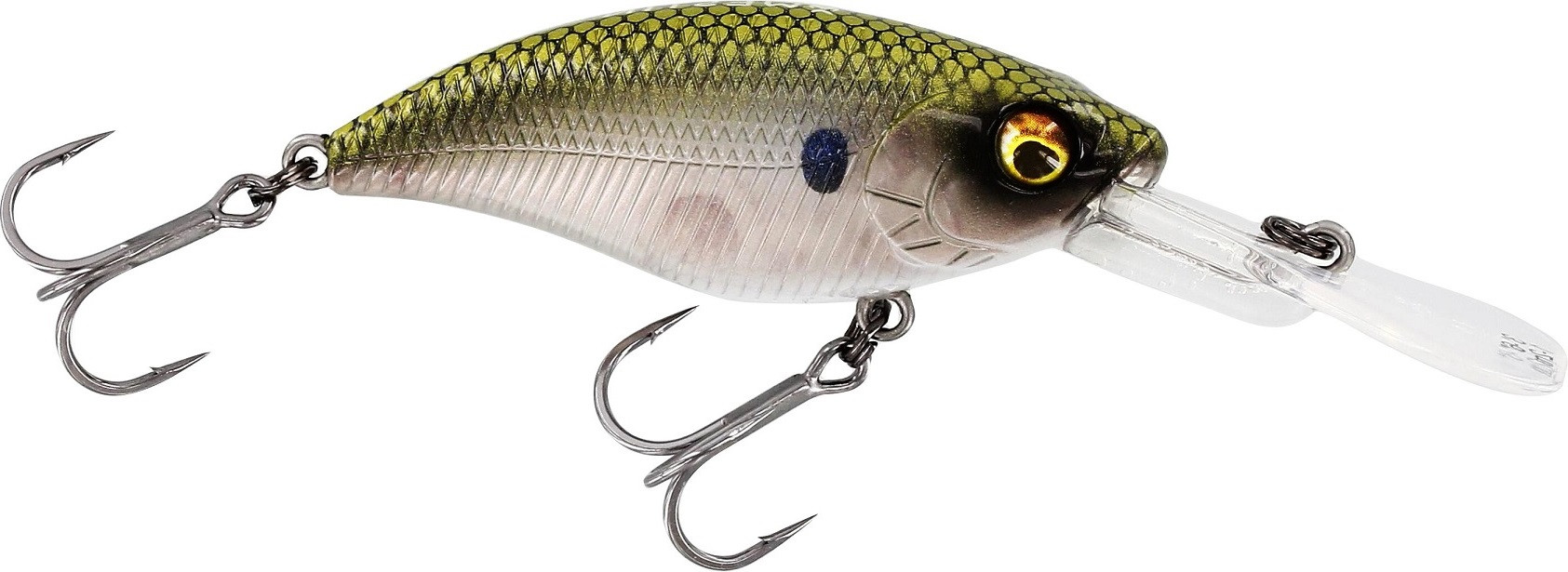 Воблер Westin BuzzBite Crankbait 6cm 10g Suspending Green Ghost