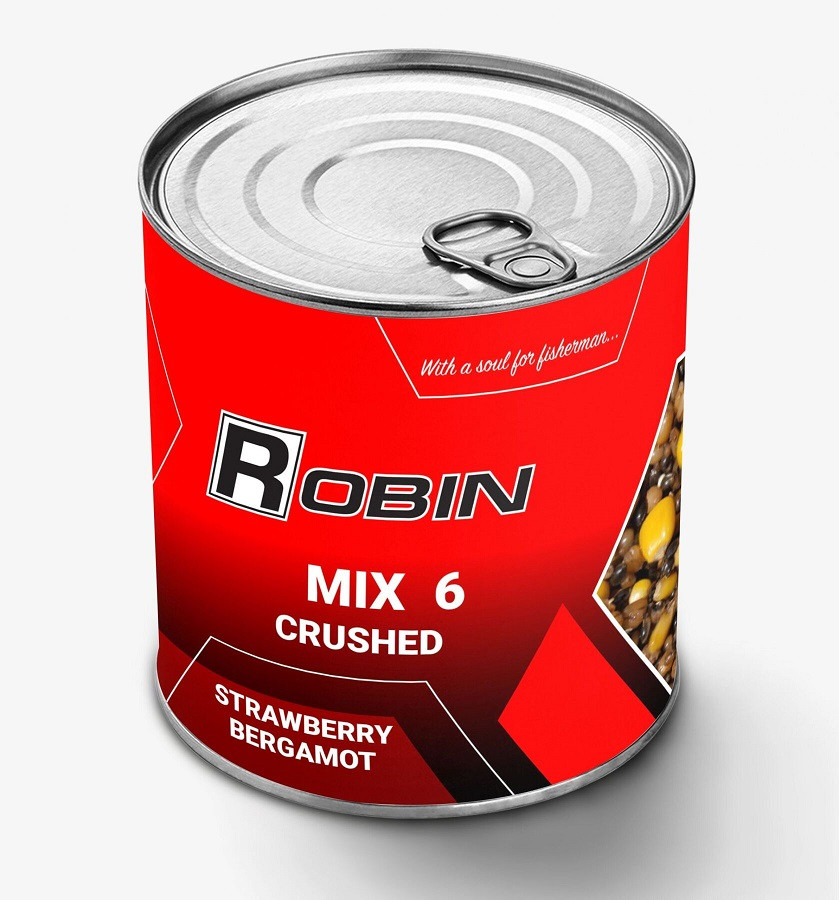 Зерновий мікс Robin MIX-6 900ml з/б 'Полуниця Бергамот'
