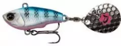 Блесна Savage Gear Fat Tail Spin 5.5см 9г Blue Silver Pink