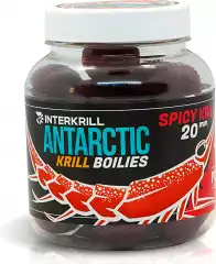 Бойл вареный насадочный “SPICY KRILL” 24мм / Antarctic Krill Boilies “SPICY KRILL” 24mm 250g