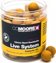 Бойлы CC Moore Live System Hard Hookbaits 15mm (50)