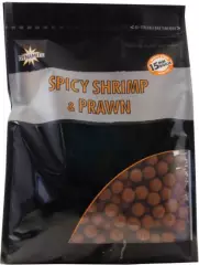 Бойлы Dynamite Baits Hi-Attract Spicy Shrimp & Prawn 15mm 1kg