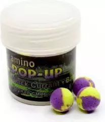 Бойлы Grandcarp Amino Pop-Up 10мм Черная смородина-банан 15шт