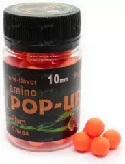 Бойлы Grandcarp Amino Pop-Up 12мм Слива 30шт