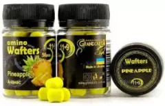 Бойлы Grandcarp нейтральные Amino Wafters 50шт 11-9мм Ананас