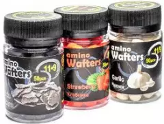 Бойлы Grandcarp нейтральные Amino Wafters 50шт 11-9мм Жареная конопля