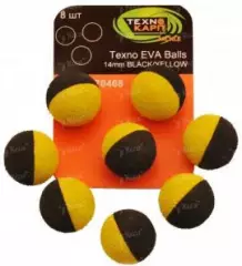 Бойлы искусственные Технокарп Texno Eva Pop-Up 10мм Black-Yellow