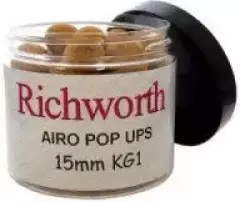 Бойлы Richworth Airo Pop-UPS 15mm KG1 (Рыбная мука - фрукты)