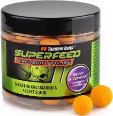 Бойлы Tandem Baits SF Diffusion Boilies 14mm/16mm Mix 90g Secret Squid