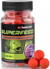 Бойлы Tandem Baits SF Diffusion Mini Boilies 12mm 35g Red Krill