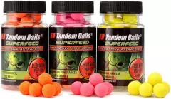 Бойлы Tandem Baits SuperFeed Fluo Mini Pop-Up 12mm 35g Milky Mulberry