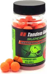 Бойлы Tandem Baits Fluo Pop-Up 12mm 30g Red Krill (Криль)