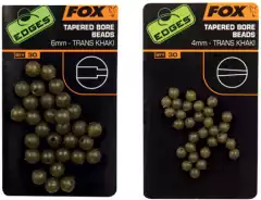 Бусины Fox Edges Tapered Bore Beads - 4mm