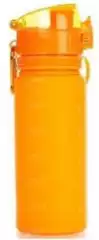 Бутылка Tramp силиконовая оранжевая 500мл TRC-093