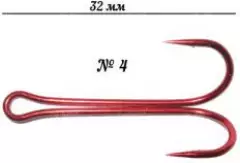 Двойник Fanatik красный FD-1140R №4 4шт