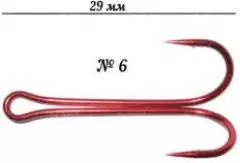 Двойник Fanatik красный FD-1140R №6 5шт