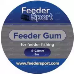 Фидерная резина Feeder Sport Feeder Gum черный 0.8мм