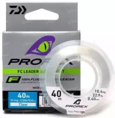 Флюорокарбон Daiwa Prorex FC Leader Super Soft 0.40mm 40m