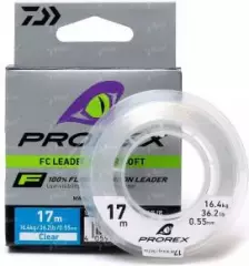 Флюорокарбон Daiwa Prorex FC Leader Super Soft 0.55mm 17m