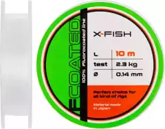 Флюорокарбон X-Fish FCoated 20m 0.14mm 2.3kg