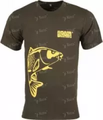 Футболка Brain Carp XXXL оливка