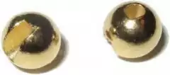 Головки вольфрамовые Hends Tungsten Beads small slot 2.3мм Gold
