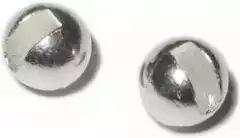 Головки вольфрамовые Hends Tungsten Beads small slot 3.3мм Silver