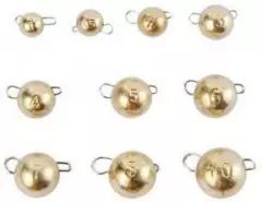 Груз ушастый вольфрамовый Intech Gold 1.5г 3шт