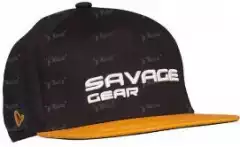Кепка Savage Gear Flat Peak 3D Logo Cap black