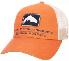 Кепка Simms Trout Icon Trucker Orange