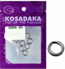 Кольца заводные Kosadaka Split ring 6008-08 8мм 20кг 8шт