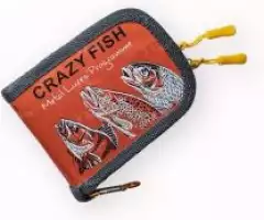 Кошелек для блесен Crazy Fish Spoon Case 13*10*3см Orange