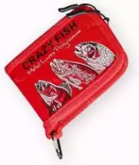 Кошелек для блесен Crazy Fish Spoon Case 13*20*3см Red