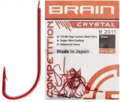 Крючки Brain Crystal B2011 red №14 20шт