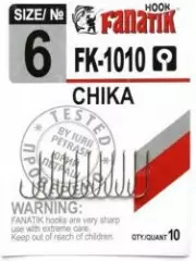 Крючки Fanatik Chika FK-1010 №6 10шт